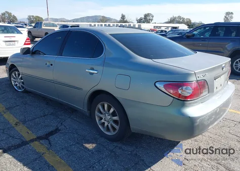 2003 Lexus Es 300 from USA, damaged, VIN JTHBF30G836010958